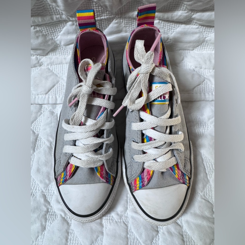 Converse All Star Rainbow Double Tongue Sneakers